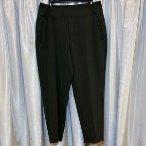 Athleta Endless High Rise Stretch Pants, Aspen Olive, size 14, Like New!